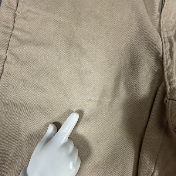 Old Navy Boy's Khaki Shorts Size 12 Built-In-Flex Adjustable Waist Camel - Picture 5 of 14